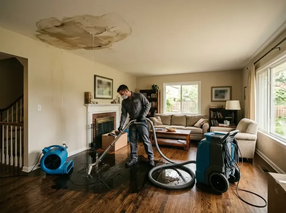 attic-pipe-burst-ceiling-drip-008 — frequently asked questions, Water Damage Restoration & Carpet Care in Lebanon, PA